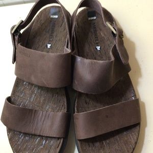 Leather women Merrill sandals size 10